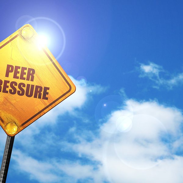 What role does peer pressure have in addiction